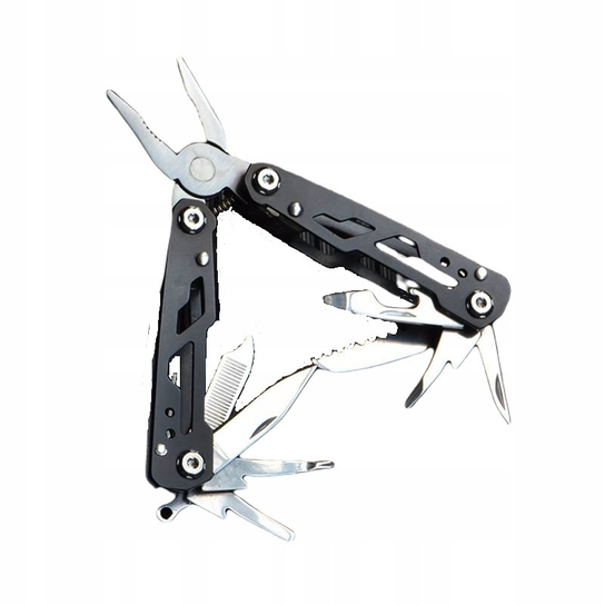 Mini Multitool 16w1 7cm Czarny Inny producent