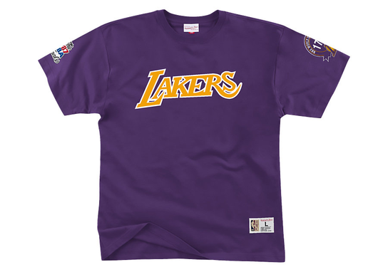 Mitchell & Ness Champ City Tee Los Angeles Lakers Mitchell & Ness