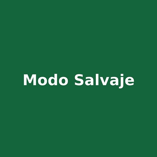 modo salvaje Tavo El Intruso