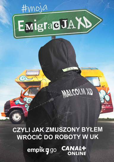 #moja Emigracja XD - ebook epub Malcolm XD