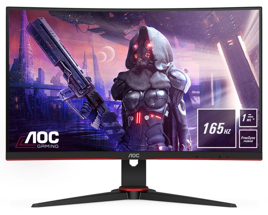 Monitor LED, AOC, 24", C24G2AE AOC