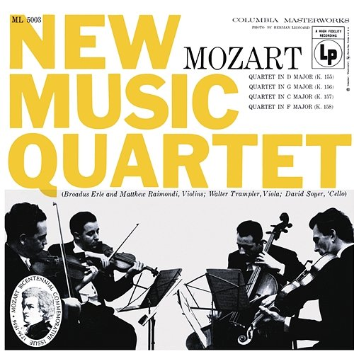 Mozart: String Quartets New Music String Quartet