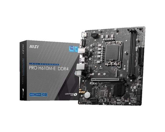 MSI PRO H610M-E MSI