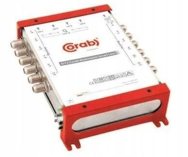 MultiSwitch 5/ 12 Wyjść Corab Satelita + Naziemna Corab