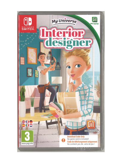 My Universe - Interior Designer (Code In A Box) (Nsw) Microids