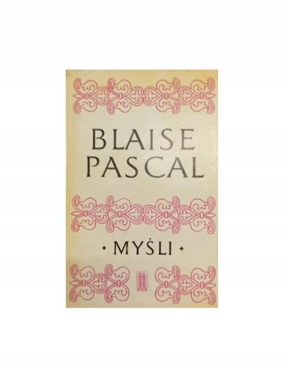 Myśli Blaise Pascal