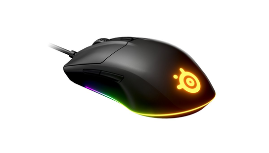 Mysz, SteelSeries, Rival 3, czarna SteelSeries