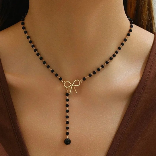 Naszyjnik Noir Amore Infinity Orvella