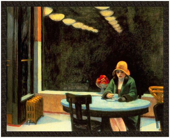 Naszywka Automat Edward Hopper Szyjemy Sztukę