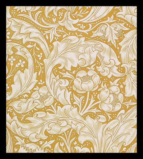 Naszywka Bachelors Button William Morris Szyjemy Sztukę