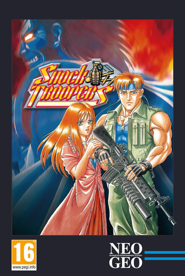 NEO GEO AES+ Shock Troopers SNK