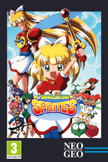 NEO GEO AES+ Twinkle Star Sprites SNK
