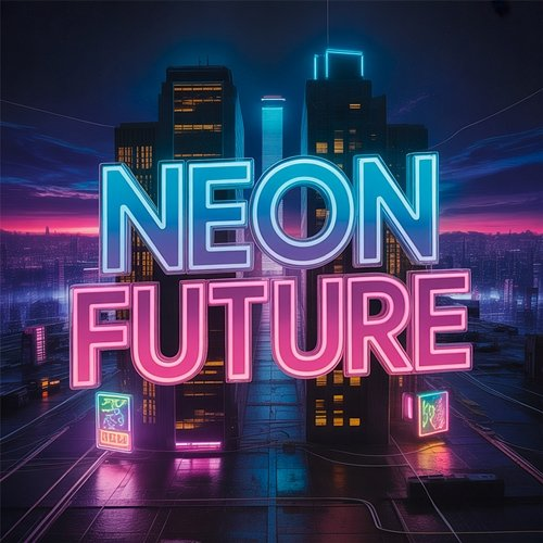 Neon Future Vortex Line