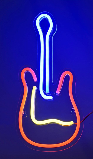 Neon LED Activejet AJE-NEON GITARA Activejet