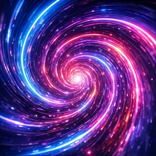 Neon Vortex Lucien Legrand
