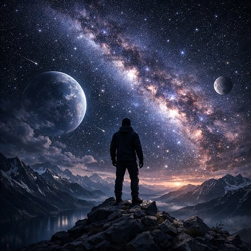 Nightfall Cosmic Cedric Van Kroft
