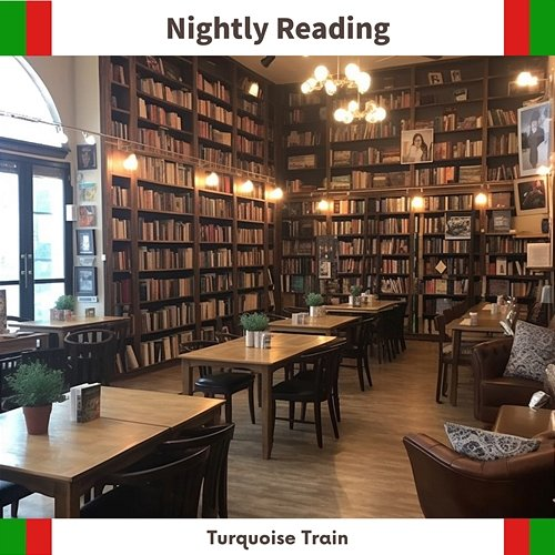 Nightly Reading Turquoise Train