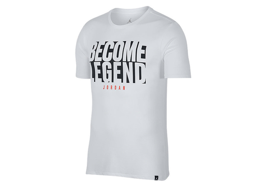 Nike Air Jordan Become Legend Tee White Jordan