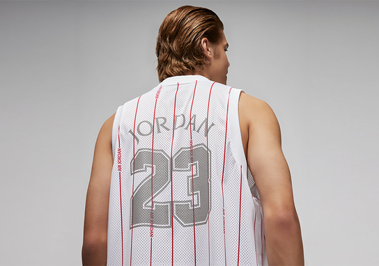Nike Air Jordan Essentials All Over Printed Jersey White Jordan