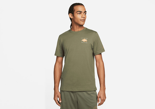 Nike Air Jordan Flight Essentials Graphic Crew Medium Olive Jordan