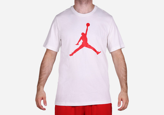Nike Air Jordan Iconic Jumpman Logo Tee White Jordan