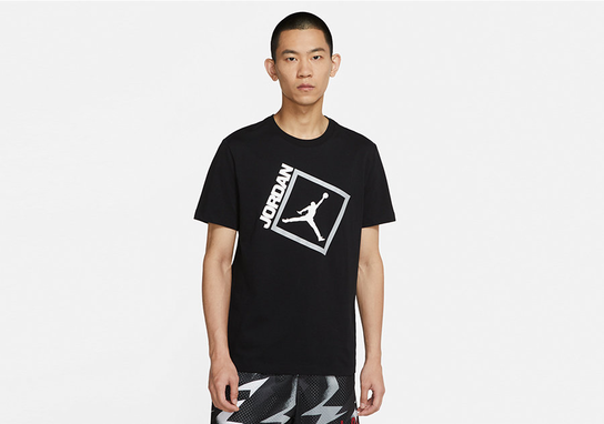 Nike Air Jordan Jumpman Box Crew Tee Black Nike