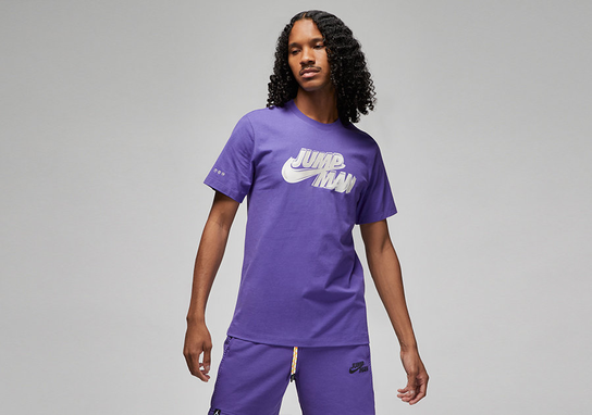 Nike Air Jordan Jumpman Graphic Tee Dark Iris Jordan