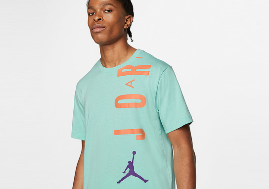 Nike Air Jordan Stretch Crew Tee Light Dew Jordan