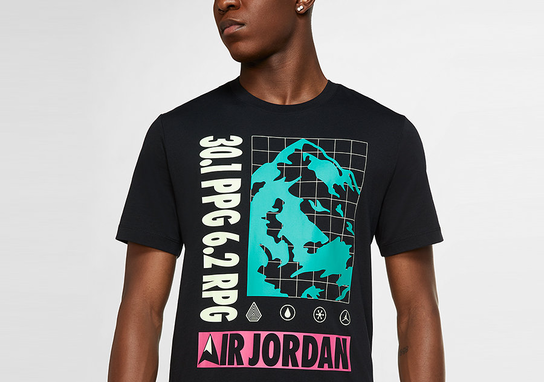 Nike Air Jordan Winter Utility Mountainside Tee Black Jordan