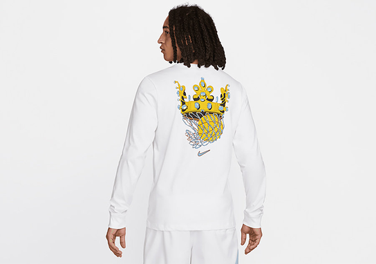 Nike Lebron James Sfg Long Sleeve White Nike