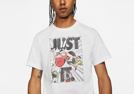 Nike Manga Art Just Do It Tee White Nike