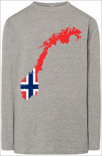 Norwegia Flaga Męska Bluza Longsleeve Rozm.4XL Inna marka
