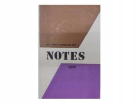 Notes Boniecki Jan