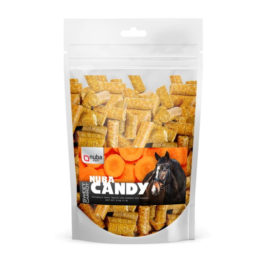Nuba Candy Sweet Carrot 4 kg - Smakołyki dla koni o smaku marchewkowym Nuba Equi