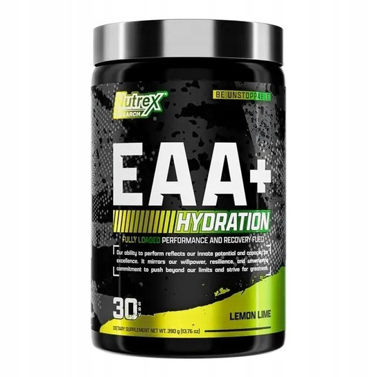 Nutrex EAA + Hydration Lemon Lime Proszek 390g Nutrex