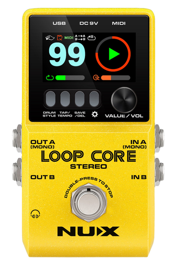 NUX LOOP CORE STEREO - LOOPER NUX