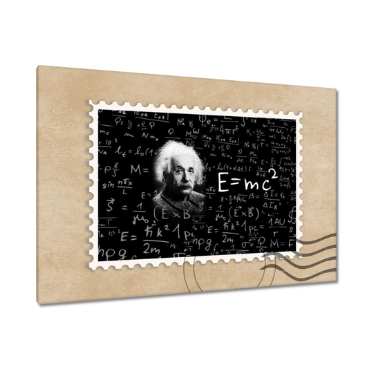 Obraz E=MC2 Albert Einstein, 60x40cm ZeSmakiem