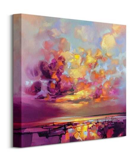 Obraz na płótnie Cloud Construction Scott Naismith na ścianę do salonu 40x40 cm Art Group