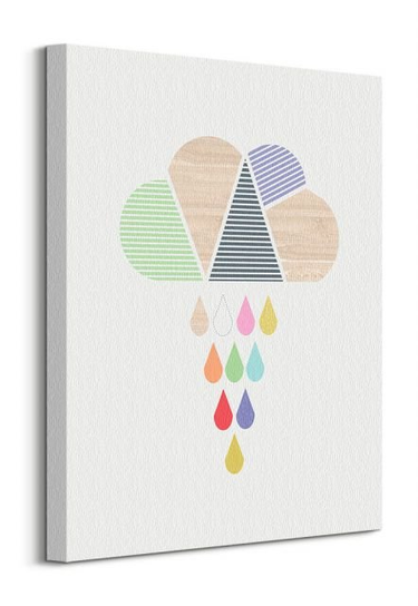 Obraz na płótnie Cloud Little Design Haus na ścianę do pokoju dziecka 40x50 cm Art Group