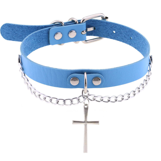 Obroża Cross (Blue) Inna marka