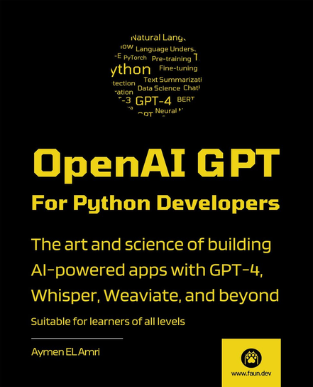 OpenAI GPT For Python Developers - ebook EPUB Aymen El Amri