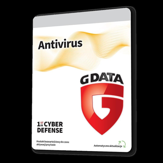 Oprogramowanie G DATA Antivirus 1PC 1rok karta-klucz G Data