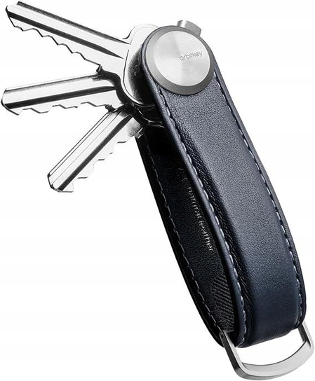 ORBITKEY - KEY ORGANISER PRO LEATHER - SAPPHIRE Inna marka