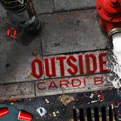 Outside Cardi B
