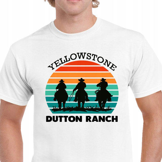 P005 Koszulka Yellowstone Serial Dutton Ranch Costner S JHK