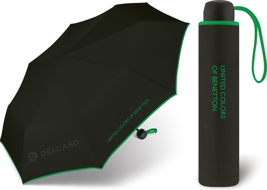 Parasol Benetton Super Mini czarny United Colors of Benetton