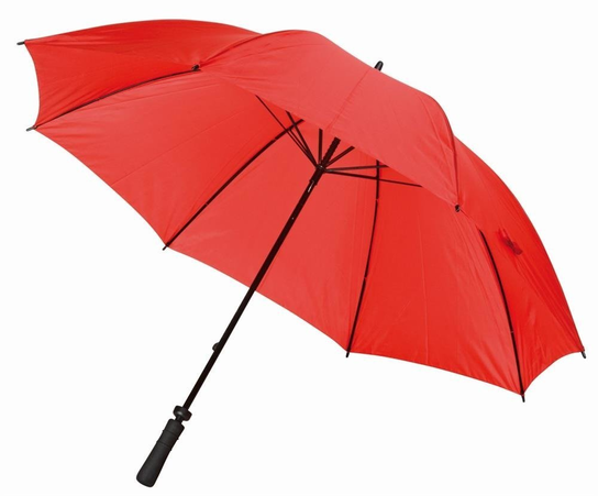 Parasol bez automatu TORNADO, czerwony UPOMINKARNIA
