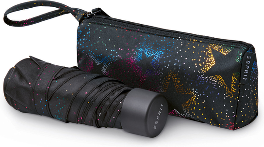 Parasol Esprit Ultra Mini Pouch Starburst Multimetallic Esprit