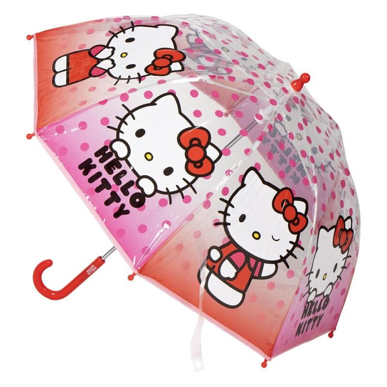 Parasol Hello Kitty Manual Bubble Cerda