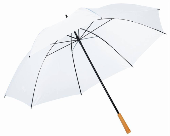 Parasol RAINDROPS, biały KEMER